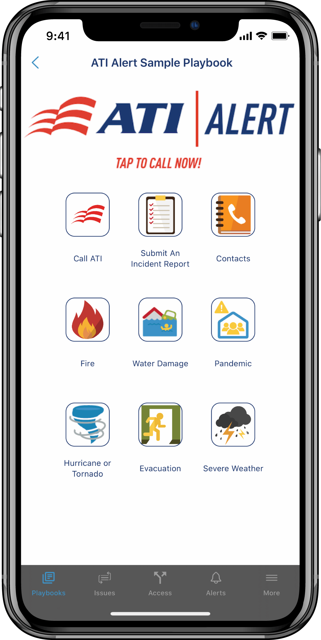 3 ATI Alert ati mobile view