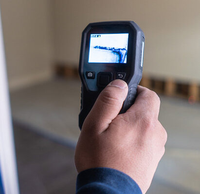 thermal imaging moisture mapping