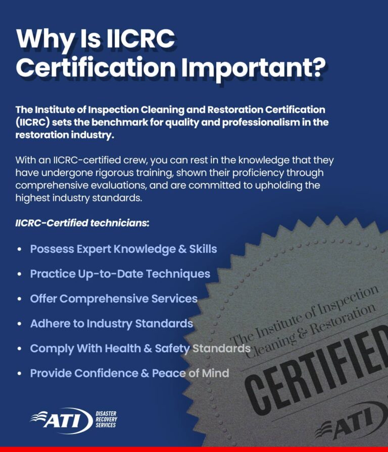 Why is IICRC Certification important? | ATI Restoration