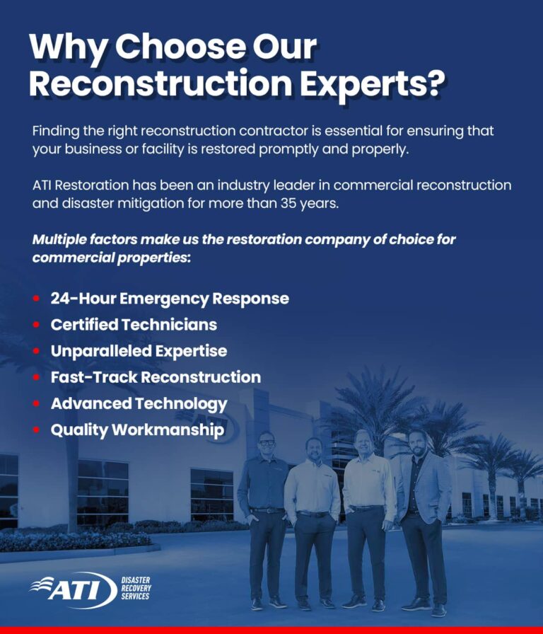 Why choose our reconstruction experts? | ATI Restoration