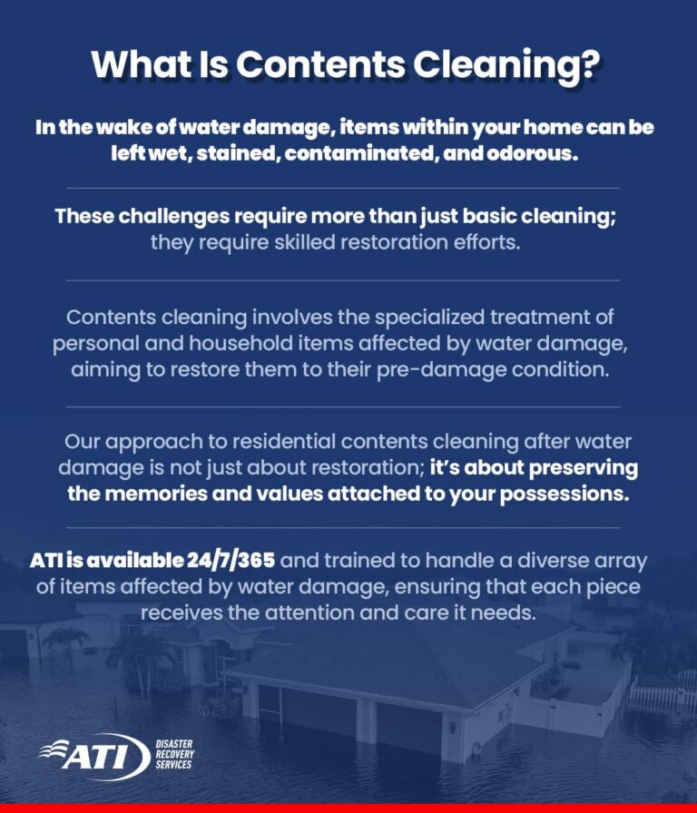 What is contents cleaning? | ATI Restoration