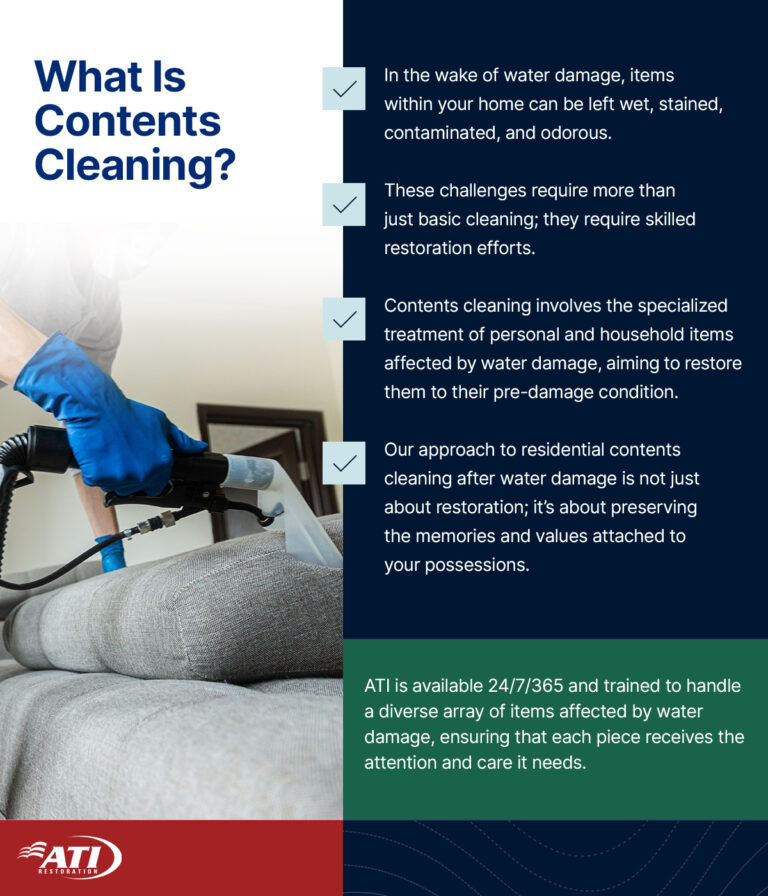 What is contents cleaning? | ATI Restoration